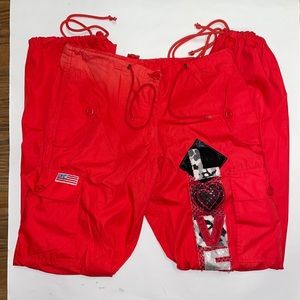 UFO vintage parachute pants xs